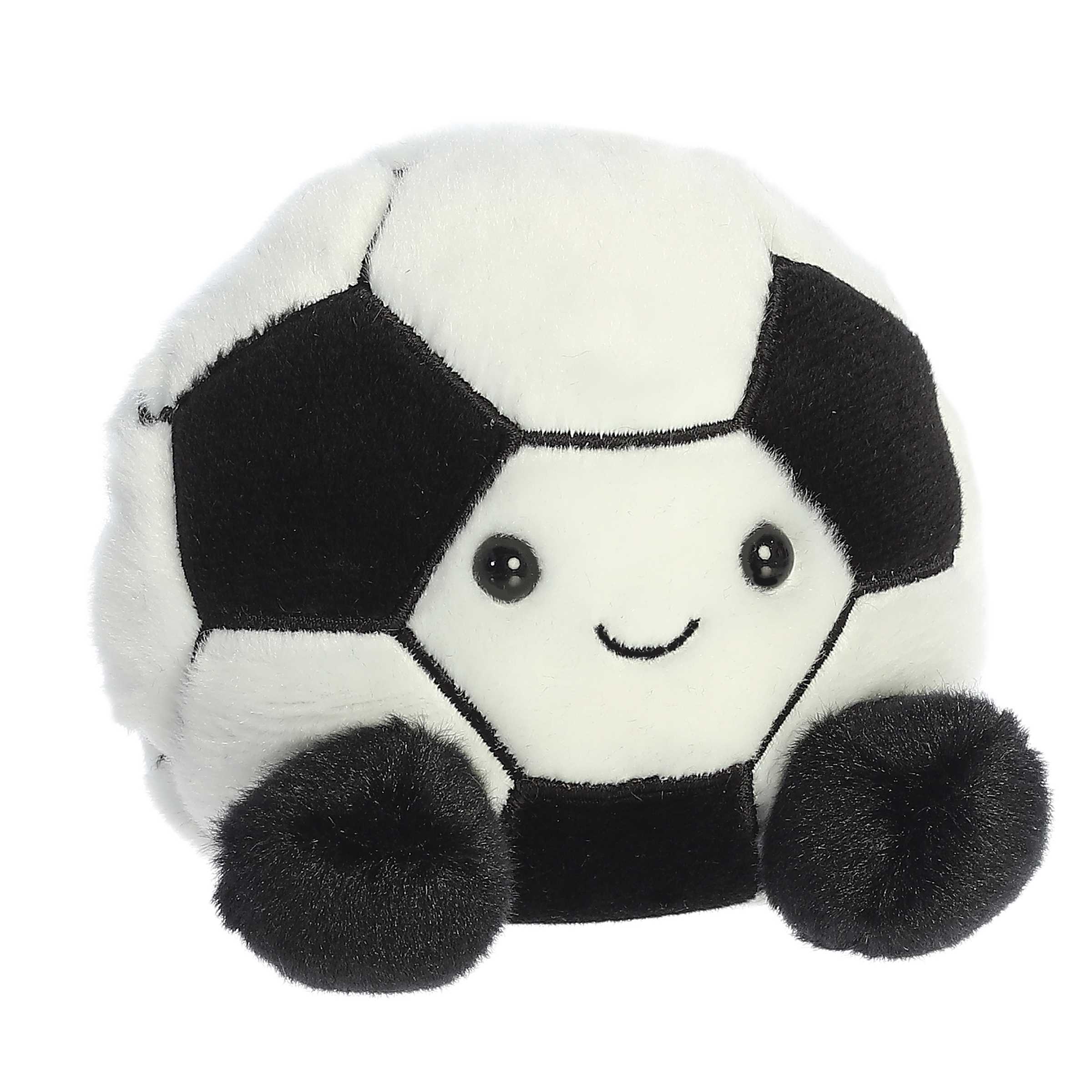Aurora Plushie Toy. Jelly Cat look-a-like. Each Palm Pal™ Soccer Ball Plushie. Striker Soccer ball. baby & toddler gift Create a collection all of your own and curate the best band of Palm Pals™ that match your style. With the collection always growing, there's a palm pal for everyone. Enjoy free shipping to Canada and the US on orders over $100. For orders below $100, standard shipping rates apply: $6 CAD for Canada and $4.30 USD for the US. Duties included. Affordable toy