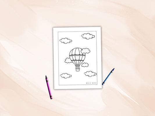 Mala Baby Colouring Pages
