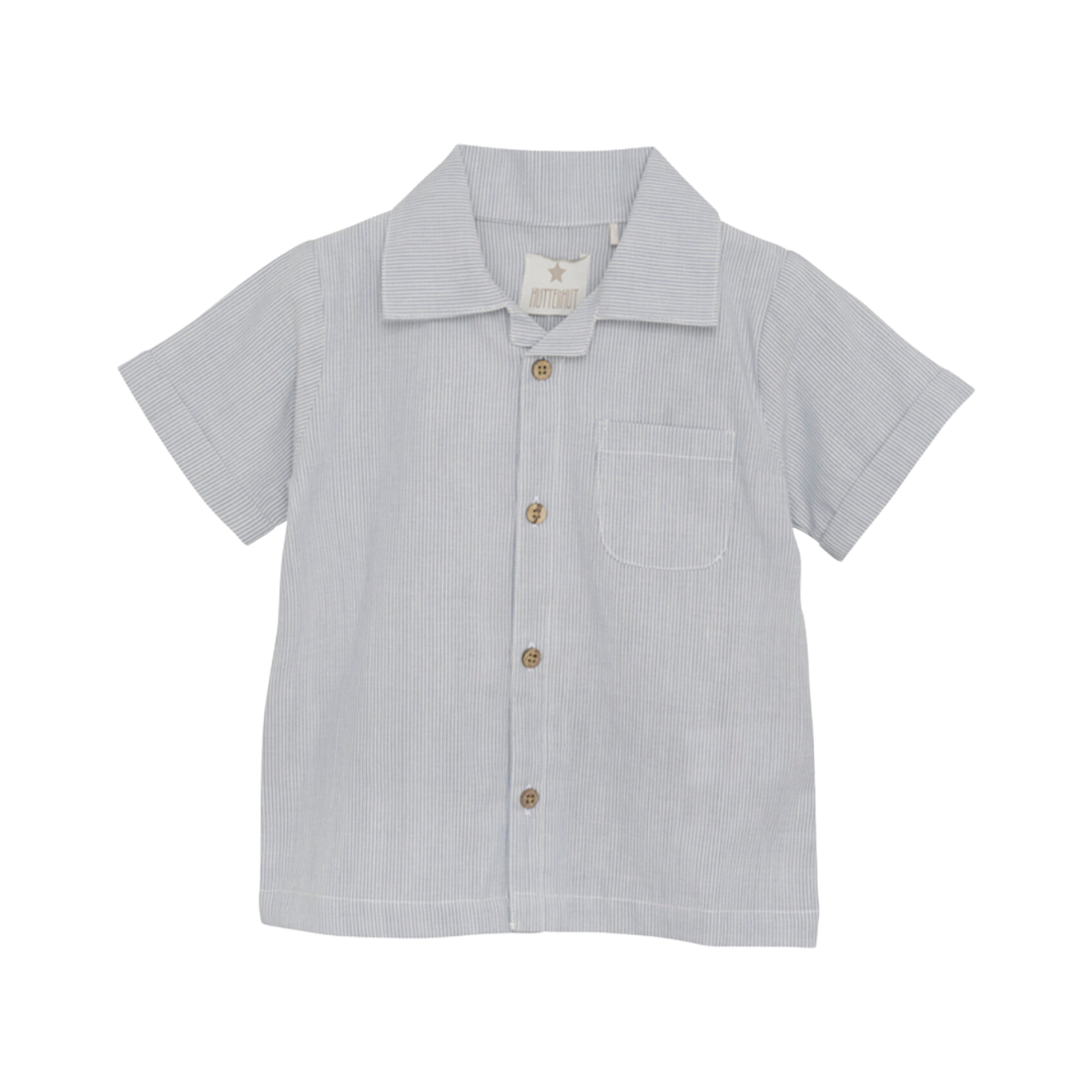Button Down Stripe Woven Shirt
