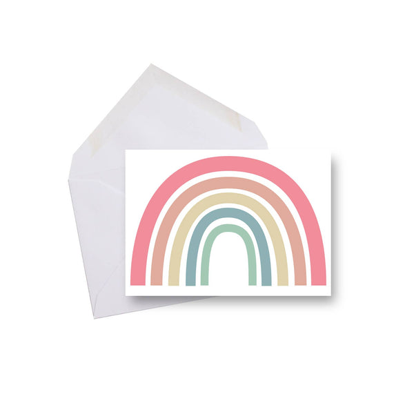 Mini greeting card - Rainbow - MALA BABY