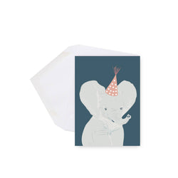 Mini greeting card - Élephant - MALA BABY